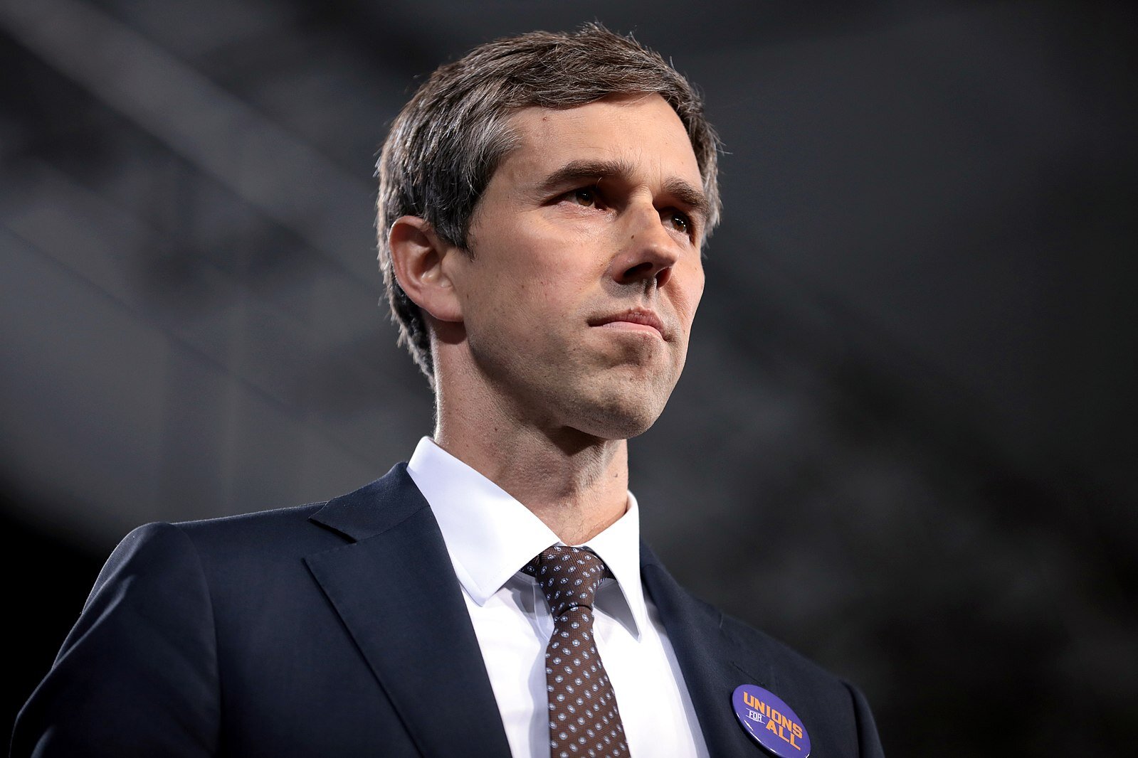 April 29, 2019 – Former U.S. Congressman Beto O'Rourke speaking with attendees at the 2019 National Forum on Wages and Working People hosted by the Center for the American Progress Action Fund and the SEIU at the Enclave in Las Vegas, Nevada. (Photo by Gage Skidmore | Wikimedia Commons)