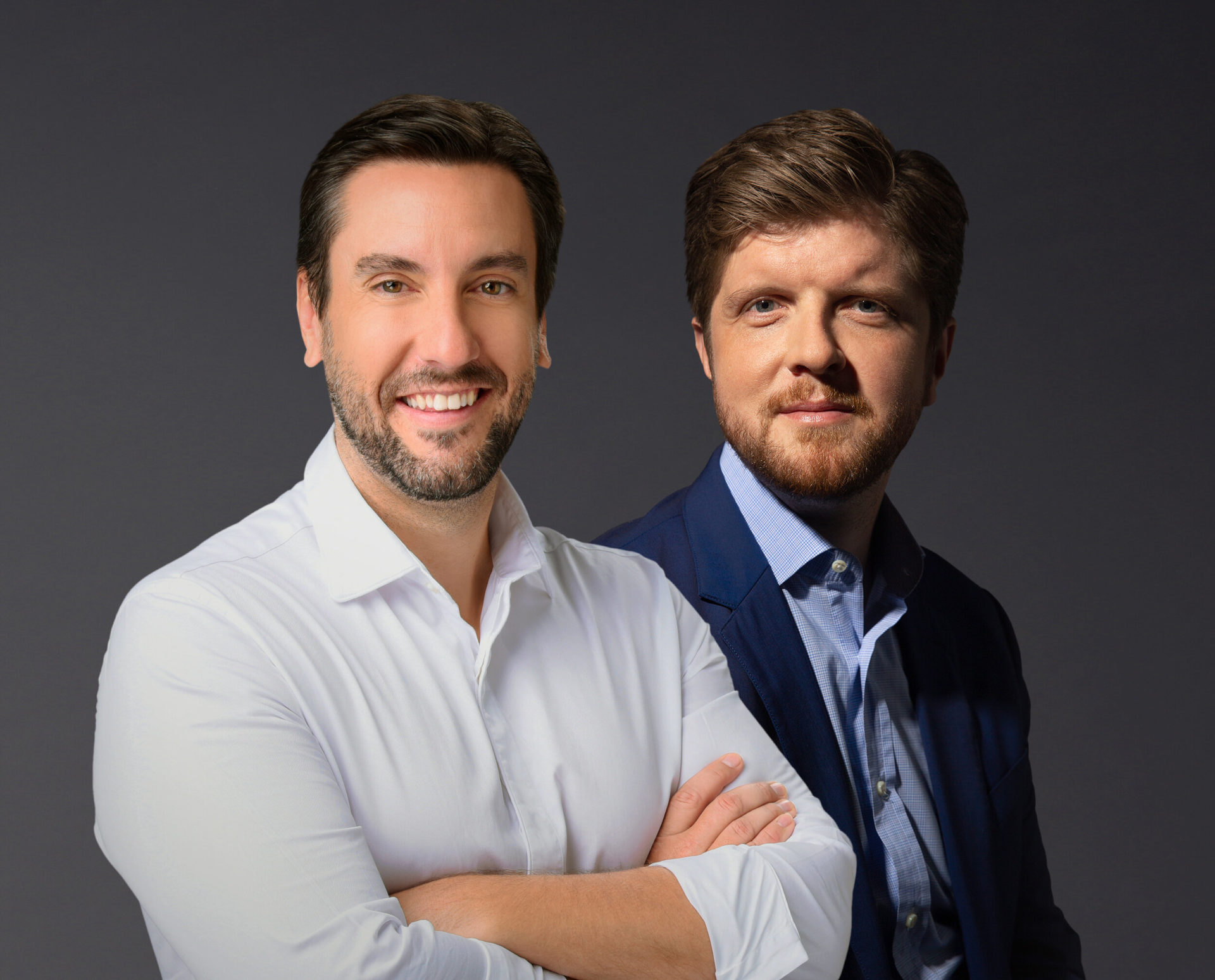 Clay Travis (left) and Buck Sexton (right) (Photo courtesy of Premiere Networks)