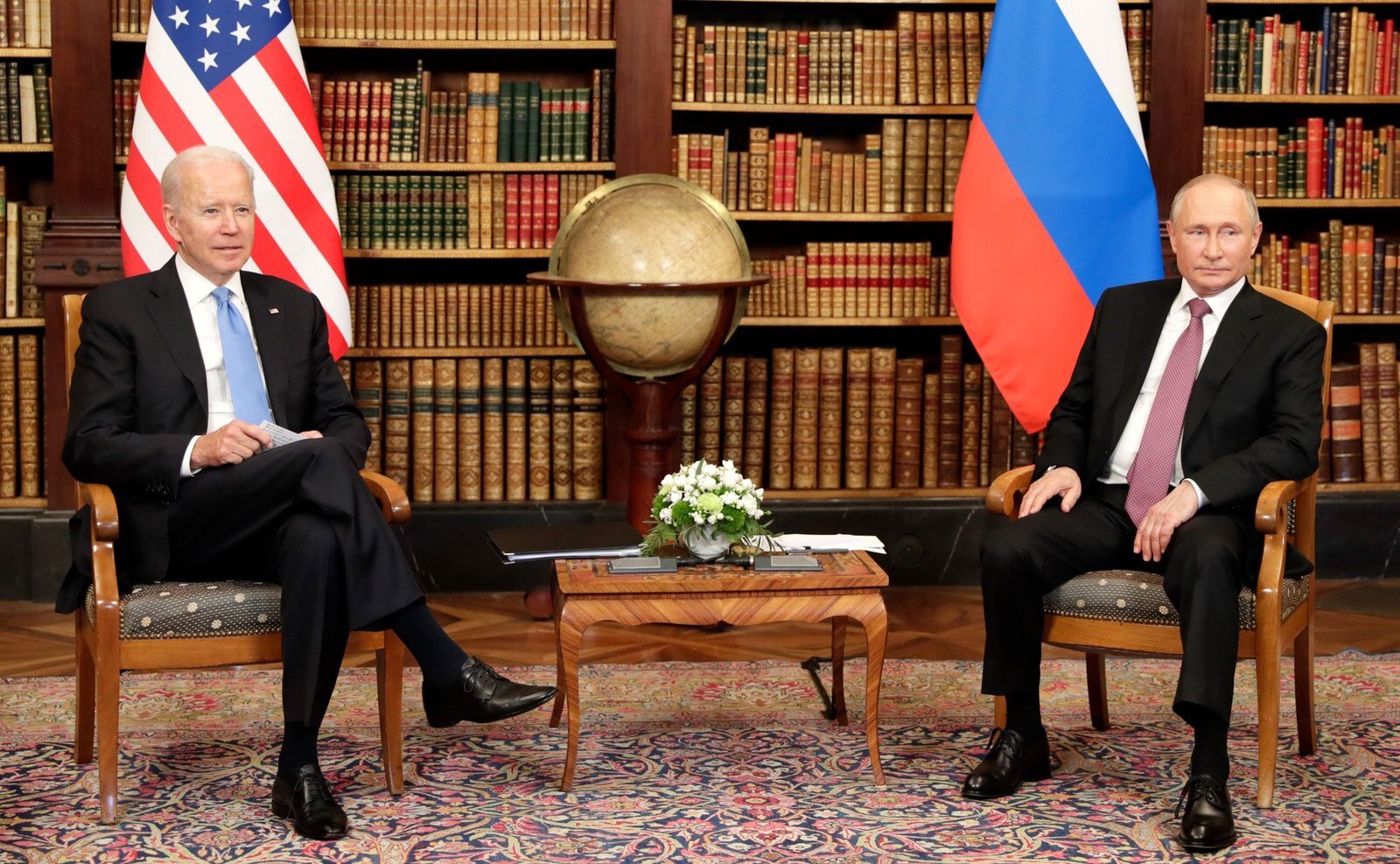 June 16th, 2021 – Joe Biden and Vladimir Putin at the G7 Summit in Geneva (Photo from Wikimedia Commons)