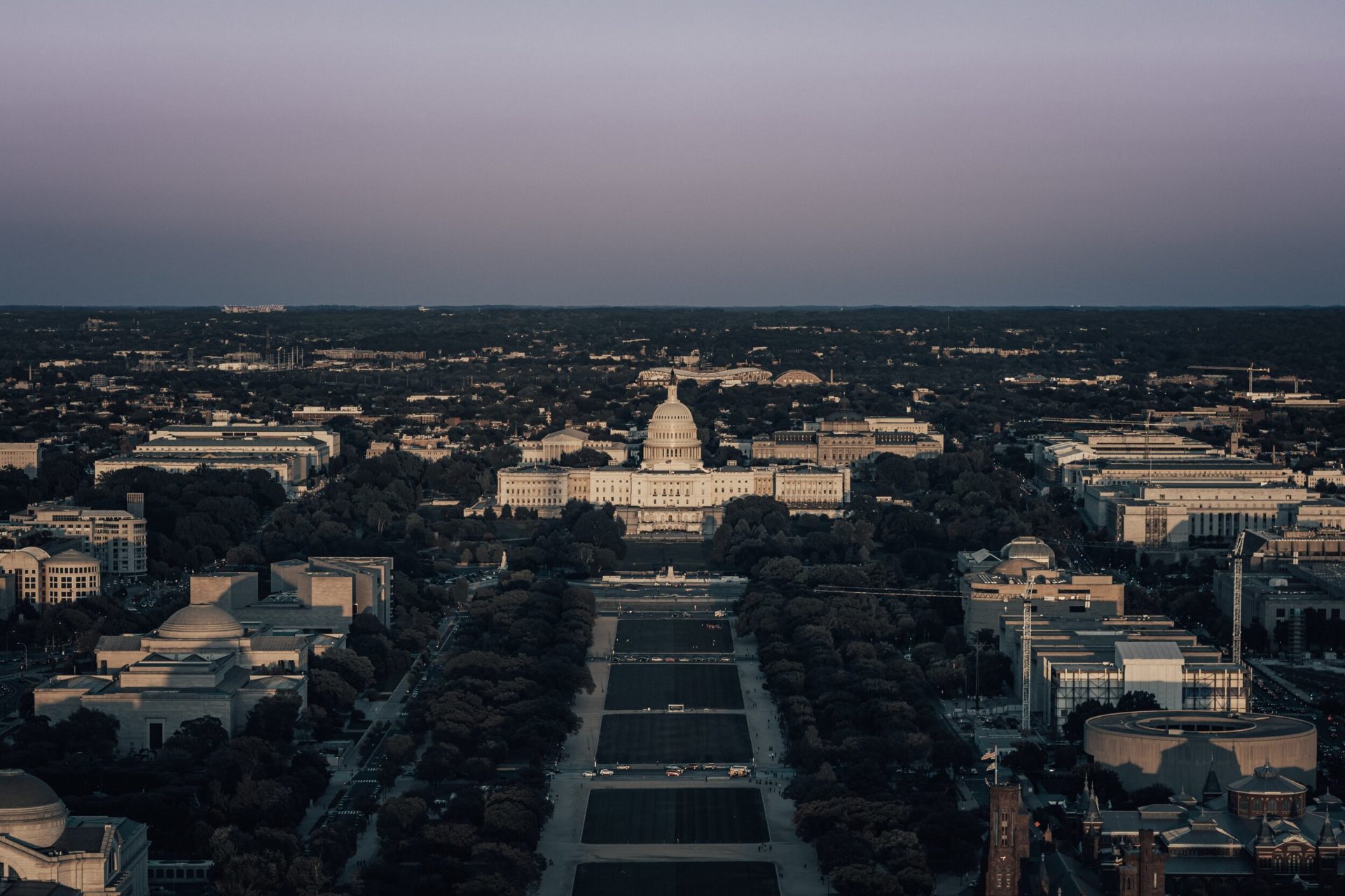 United States Capitol from top of the Washington Monument. (Photo by Andy Feliciotti | Unsplash)