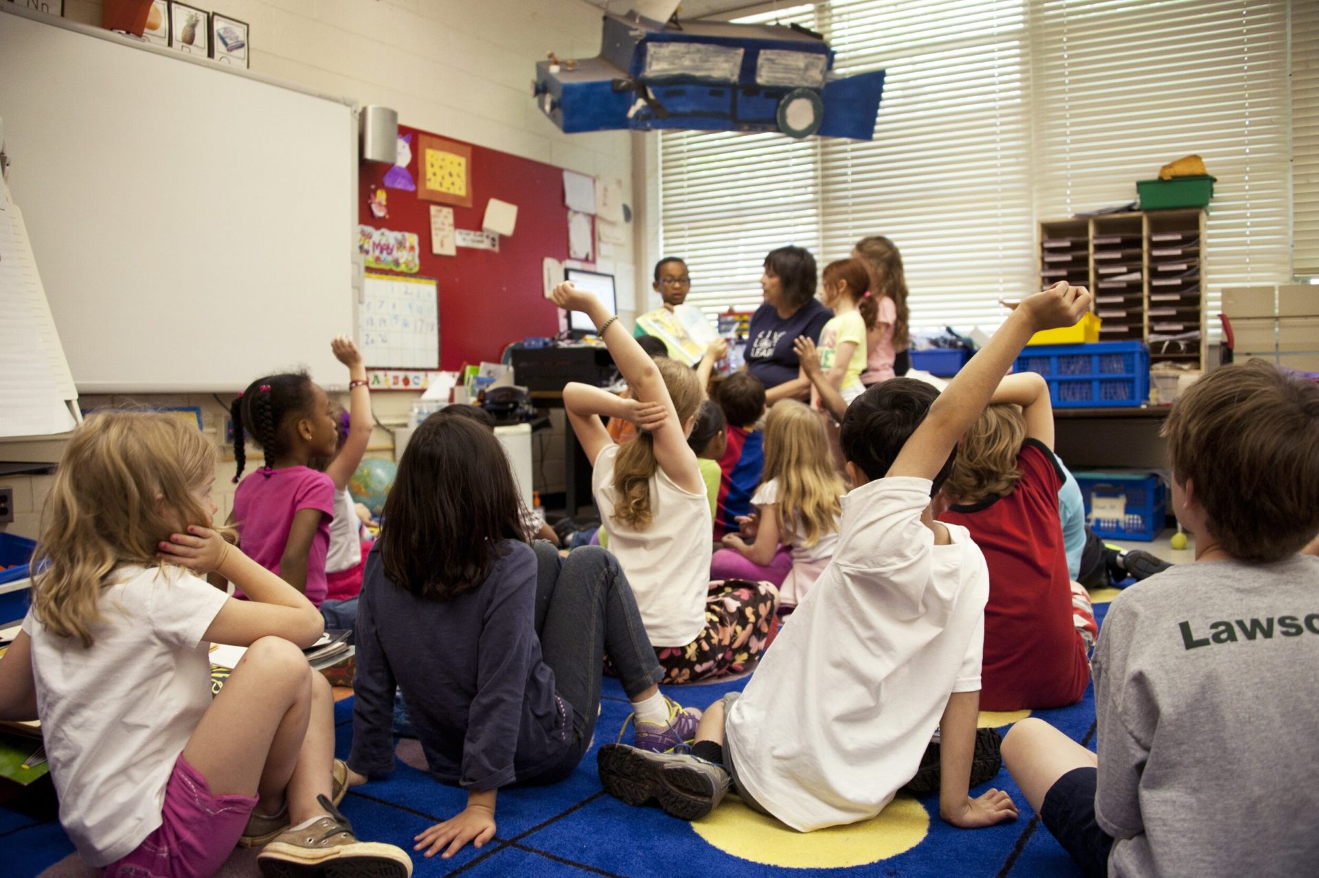 A scene from a primary school located in Atlanta, Georgia. (The Public Health Image Library from the Centers for Disease Control and Prevention)