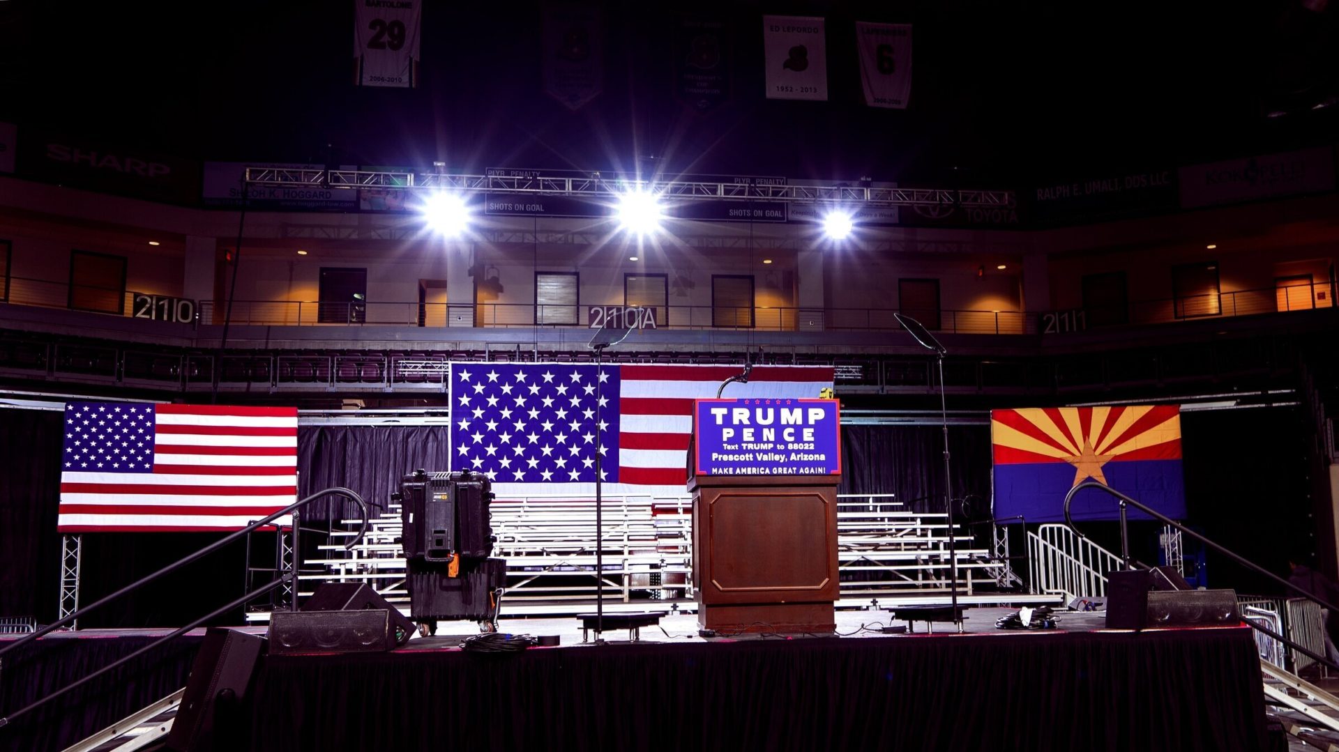 Trump-Pence Rally in Arizona, held on October 4, 2016. (Photo by Donald Teel | Unsplash)