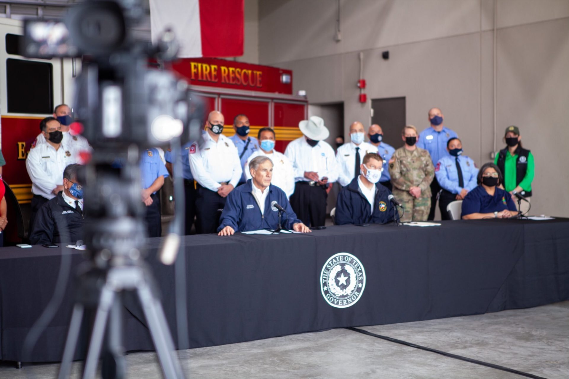 February 25th, 2021 - Texas Governor Greg Abbott announce a Statewide ‘Save Our Seniors’ program to vaccinate homebound seniors across Texas. (Photo by @GregAbbott_TX)