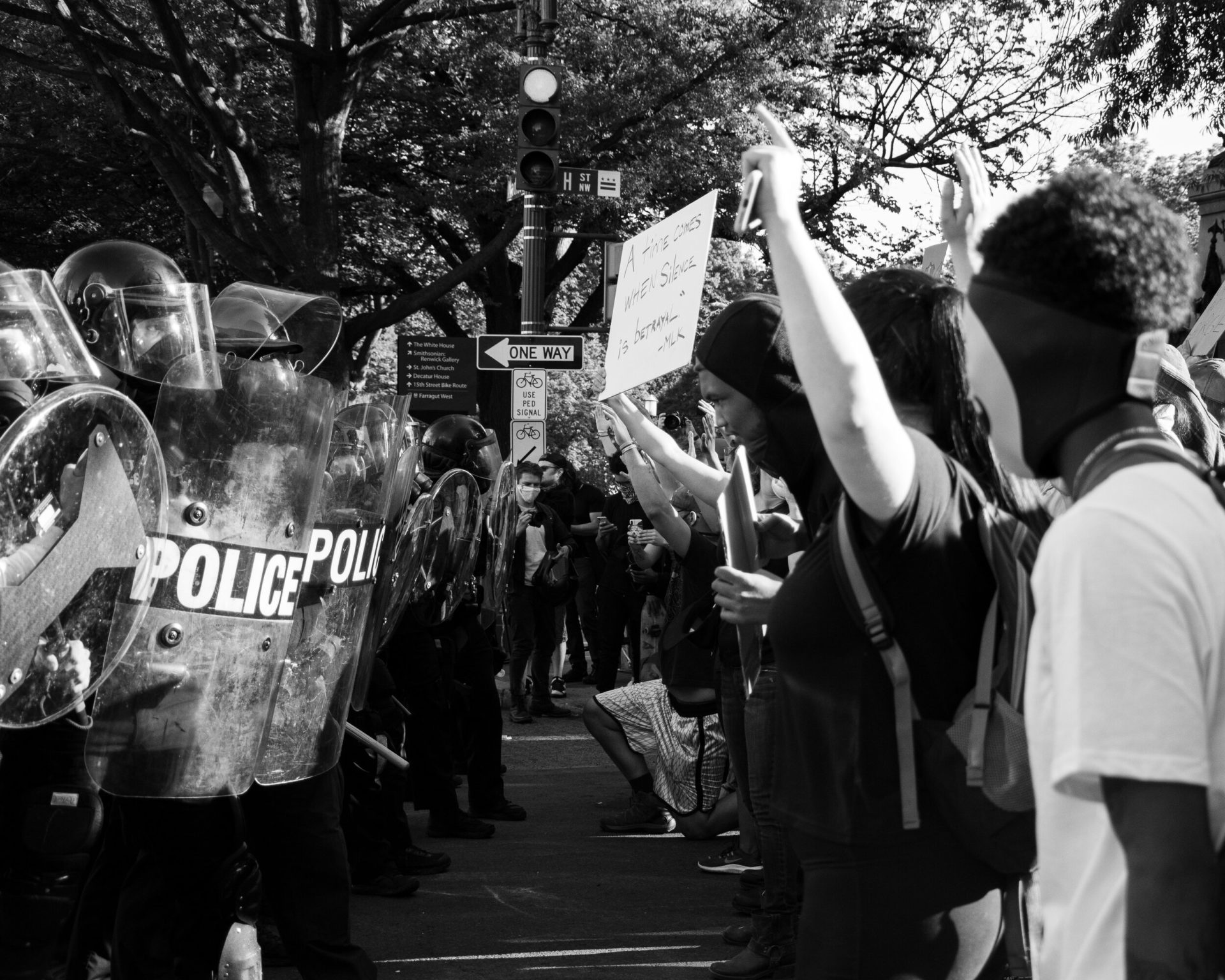 June 1st, 2020 – A Black Lives Matter protest in Washington D.C., DC (Photo by Koshu Kunii | Unsplash)