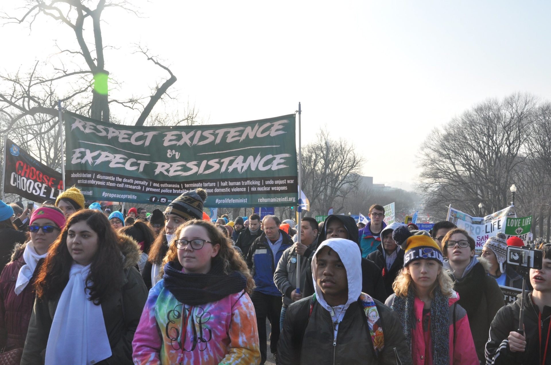 March 6, 2019 - March for Life, Washington, DC, United States (Photo by Maria Oswalt | Unsplash)