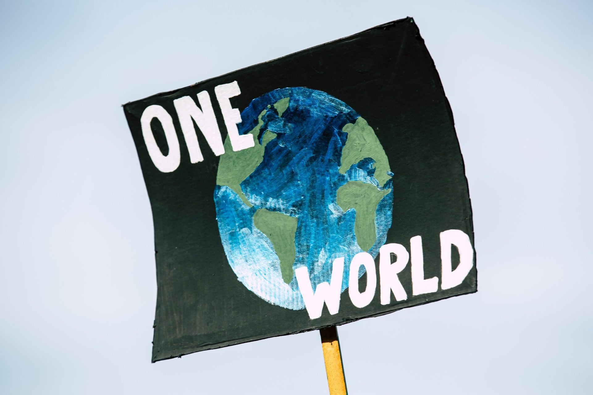 September 20, 2019 – A sign from the “No Plan B” global climate change protest (Photo by Markus Spiske | Unsplash)