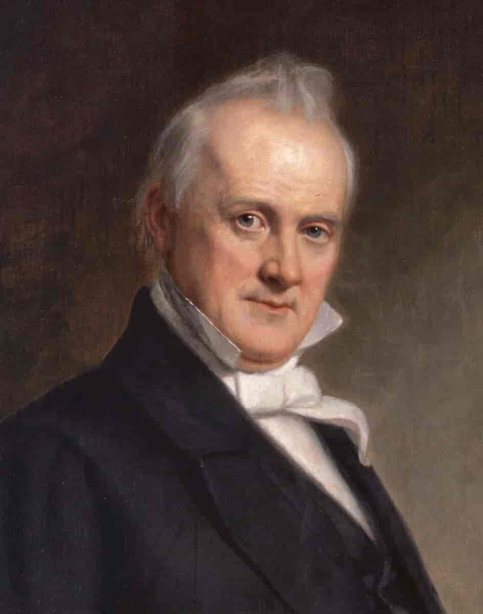 Portrait of James Buchanan (Painted by Alexander Healy)