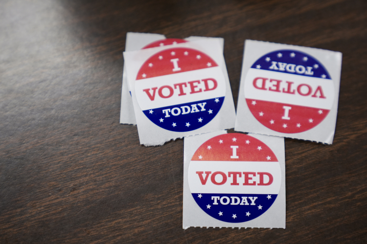 I voted today stickers